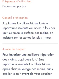 Cicalfate Mains crème réparatrice isolante Avène – tube 100 ml