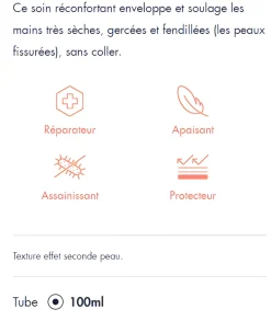 Cicalfate Mains crème réparatrice isolante Avène – tube 100 ml