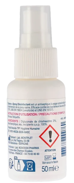 Cicanov+ spray désinfectant Novodex - spray de 50ml