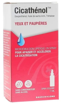Cicathénol spray oculaire - spray de 17ml