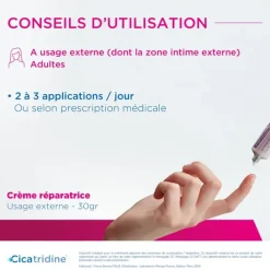 Cicatridine crème acide hyaluronique
