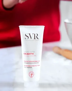 Cicavit+ Crème mains protection invisible 8h SVR - tube de 75g