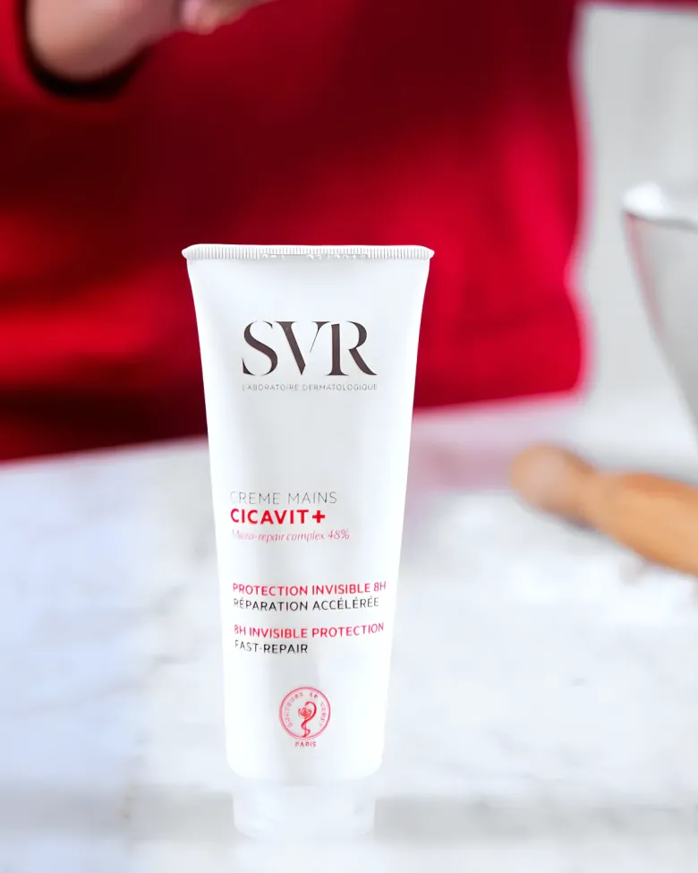 Cicavit+ Crème mains protection invisible 8h SVR - tube de 75g