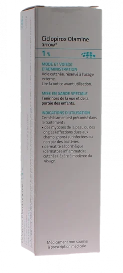 Ciclopirox Olamine crème 1 % Arrow – tube 30 g
