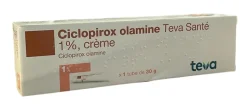 Ciclopirox olamine Teva crème 1 % – tube 30 g