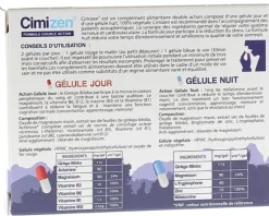 Cimizen Audition Jour & Nuit Laboratoire LBN – 60 gélules