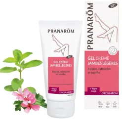 Circularom Gel Crème Jambes Légères Bio Pranarôm - tube de 100 ml