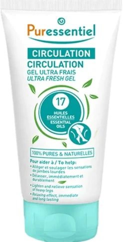 Circulation gel ultra frais Puressentiel - tube de 125 ml