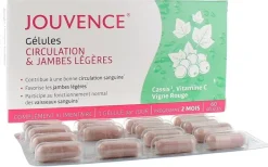 Circulation & jambes légères Jouvence - boîte de 60 gélules