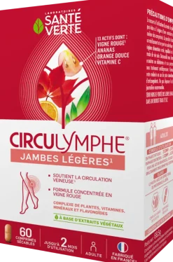Circulymphe jambes lourdes Santé Verte