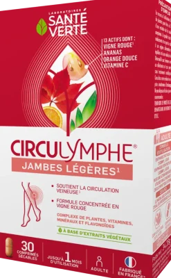 Circulymphe jambes lourdes Santé Verte