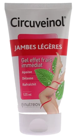 Circuveinol jambes légères gel Nutreov - tube de 125ml