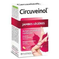 Circuveinol jambes légères Nutreov - boîte de 30 comprimés