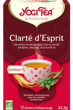 Clarté d'esprit Yogi Tea - boite de 17 sachets