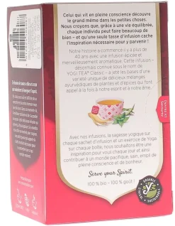 Clarté d'esprit Yogi Tea - boite de 17 sachets