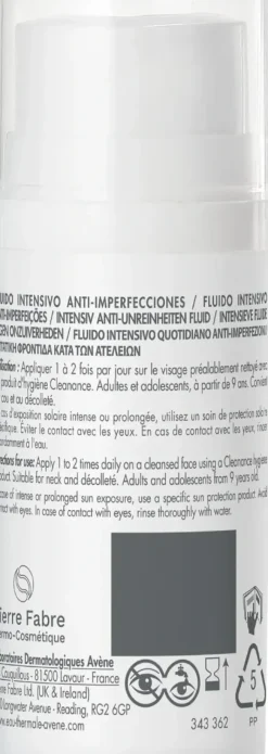 Cleanance Comedomed+ anti-imperfections SPF30 Avène - flacon-pompe de 30ml