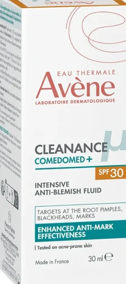 Cleanance Comedomed+ anti-imperfections SPF30 Avène - flacon-pompe de 30ml