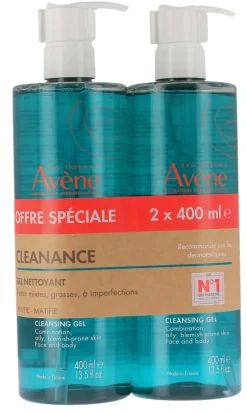 Cleanance gel nettoyant Avène