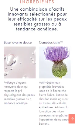 Cleanance gel nettoyant Avène