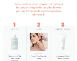 Cleanance hydra crème apaisante Avène - tube de 40 ml