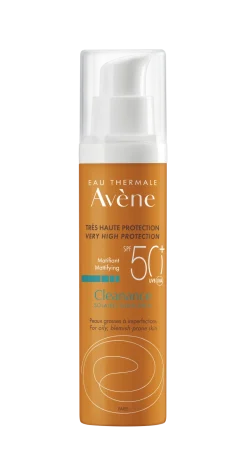 Cleanance solaire SPF50+ Avène - tube de 50 ml