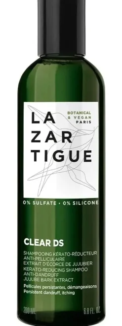 Clear DS shampooing Kérato-réducteur anti-pelliculaire Lazartigue - flacon de 200ml