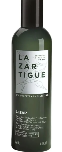 Clear shampooing anti-pelliculaire cuir chevelu gras Lazartigue - flacon de 250ml