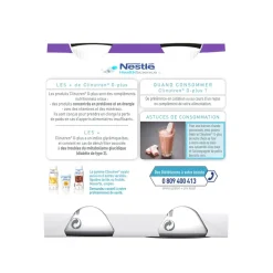 Clinutren Boisson sans sucres Fraise Nestlé – 4 bouteilles de 200 ml