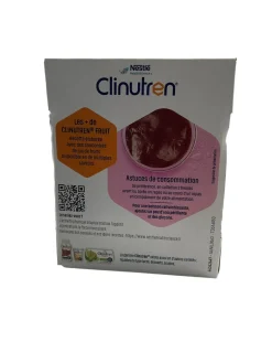Clinutren fruit saveur framboise cassis - 4 briques de 200 ml