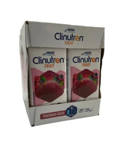 Clinutren fruit saveur framboise cassis - 4 briques de 200 ml