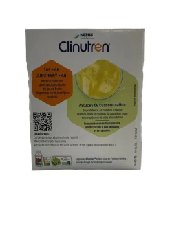 Clinutren fruit saveur pomme - 4 briques de 200 ml
