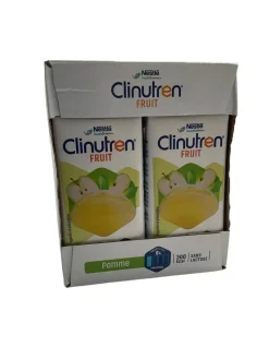 Clinutren fruit saveur pomme - 4 briques de 200 ml
