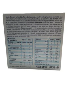 Clinutren fruit saveur raisin pomme Nestlé - 4 briques de 200 ml