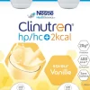 Clinutren HP/HC +2Kcal saveur vanille - 4 bouteilles de 200 ml