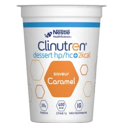 Clinutren saveur caramel HP/HC + Nestlé - lot de 4x200g