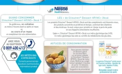 Clinutren saveur caramel HP/HC + Nestlé - lot de 4x200g