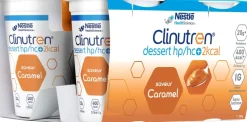 Clinutren saveur caramel HP/HC + Nestlé - lot de 4x200g