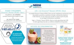 Clinutren saveur fraise HP/HC + Nestlé - lot de 4x200g