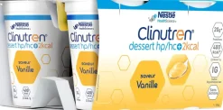Clinutren saveur vanille HP/HC + Nestlé - lot de 4x200g