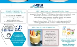 Clinutren saveur vanille HP/HC + Nestlé - lot de 4x200g