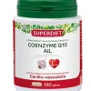 Coenzyme Q10 + Ail Super Diet - boite de 180 capsules