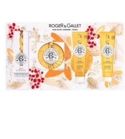 Coffret bois d'orange Roger & Gallet - coffret de 4 produits