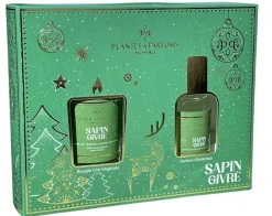 Coffret cadeau Sapin Givré Plantes & Parfums de Provence - coffret 2 produits