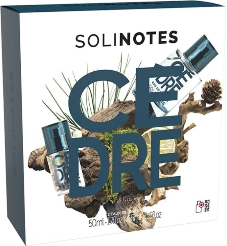 Coffret cèdre Solinotes - coffret de 2 produits