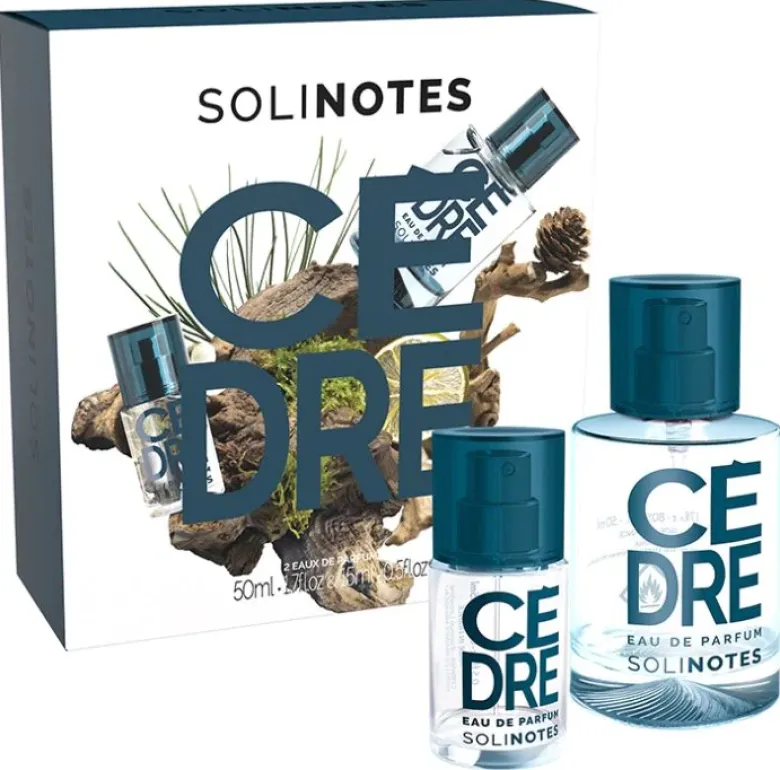 Coffret cèdre Solinotes - coffret de 2 produits