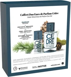 Coffret cèdre Solinotes - coffret de 2 produits