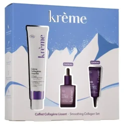 Coffret collagène lissant Krème – coffret contenant 3 produits
