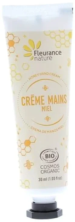 Coffret crèmes mains éveil des sens bio Fleurance nature - 4 tubes de 30 ml