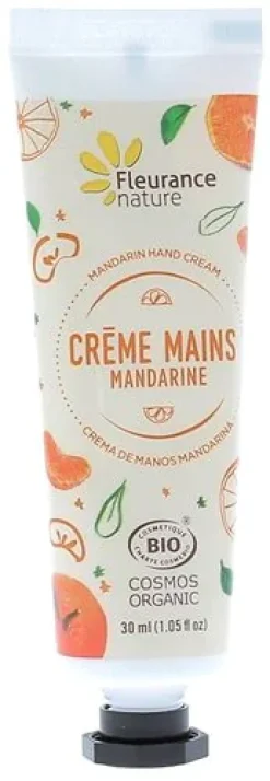 Coffret crèmes mains éveil des sens bio Fleurance nature - 4 tubes de 30 ml