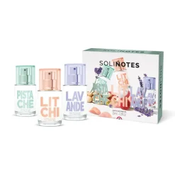 Coffret découverte Pistache Litchi Lavande Solinotes - coffret de 3 produits de 15ml